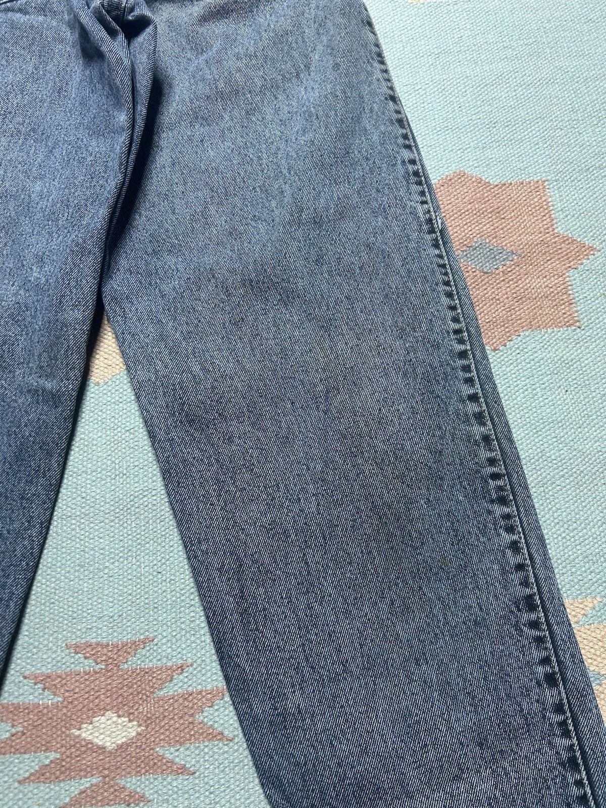 Vintage 90s Levi’s silvertab jeans dark tapered distressed USA 27x33 Size 27" / US 4 / IT 40 - 11 Thumbnail