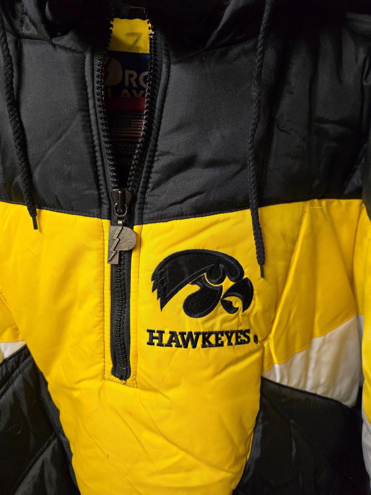 Pro Player VTG - Iowa Hawkeyes - Pro Player Pullover Jacket/Coat Large Size US L / EU 52-54 / 3 - 4 Thumbnail