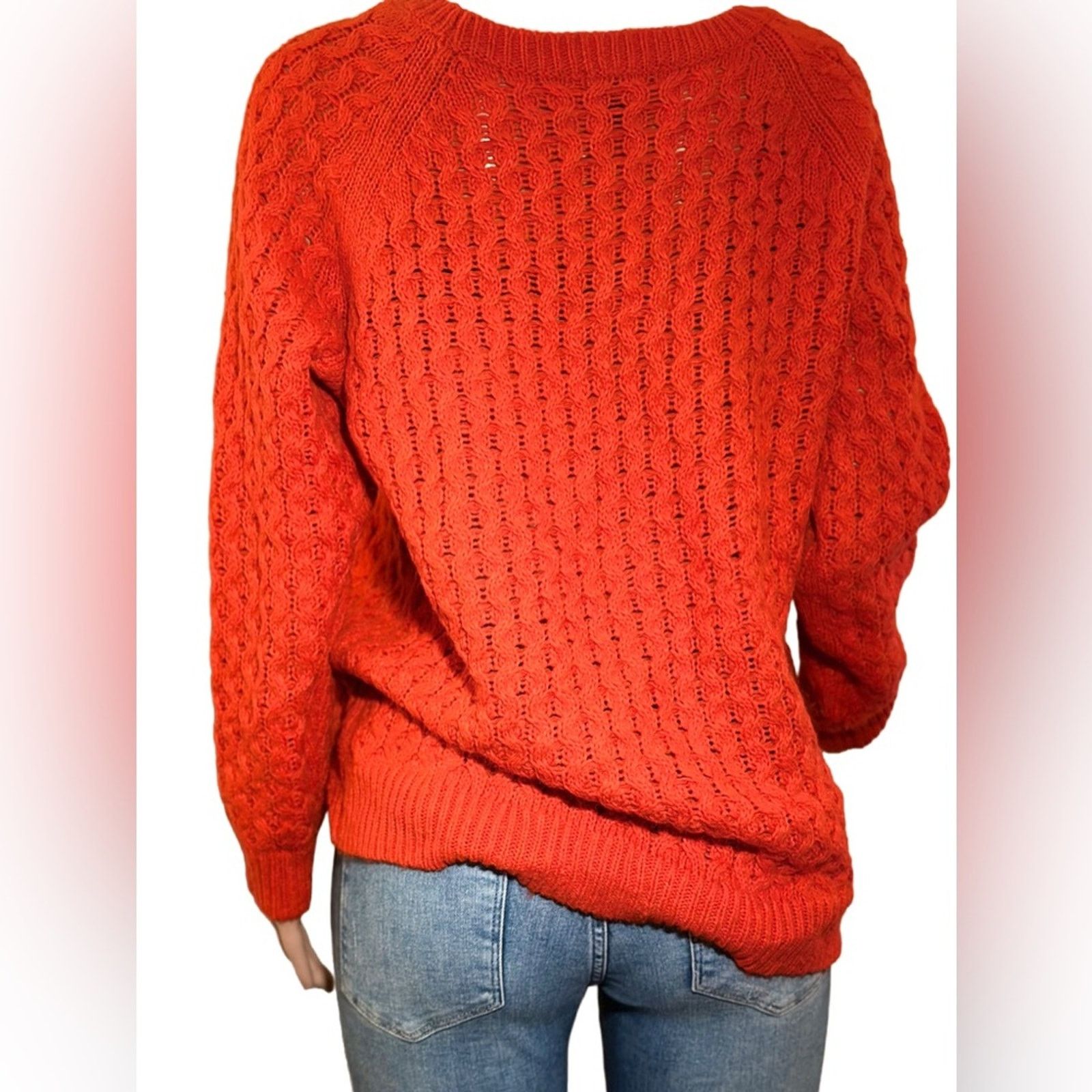 H&M H&M Cable Knit Sweater Size M / US 6-8 / IT 42-44 - 4 Thumbnail