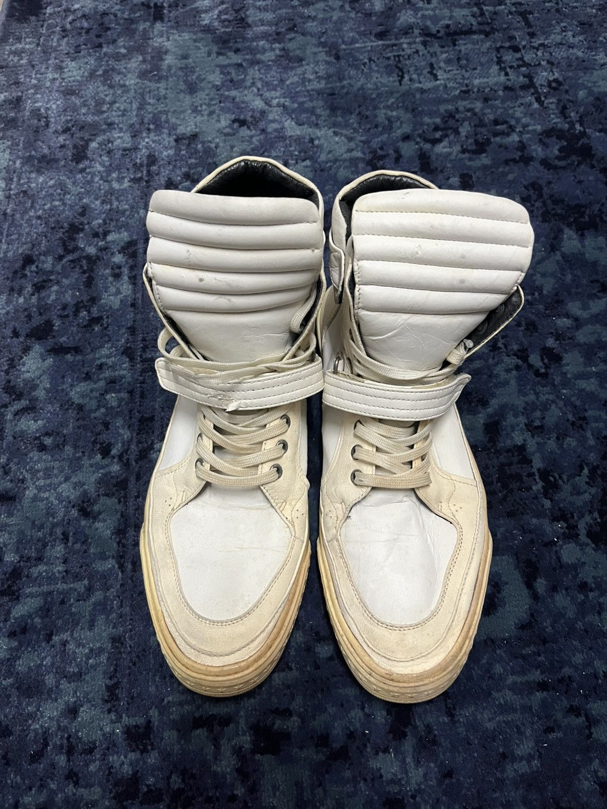 Alfredo Bannister Hi-Top white sneaker