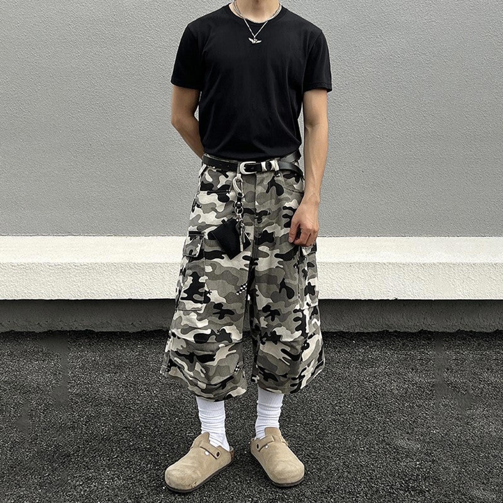 Corteiz corteiz shorts - Gem corteiz camo baggy pant shorts jorts w32