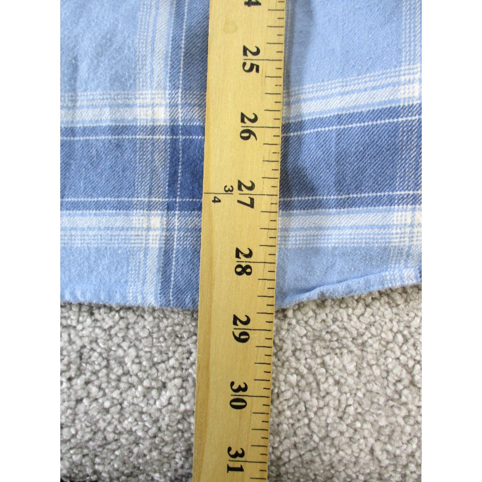 Vineyard Vines VINTAGE Vineyard Vines Tucker Shirt Men M Blue Plaid Flannel Cotton Button-Down Slim 90s Mens Size US M / EU 48-50 / 2 - 7 Thumbnail