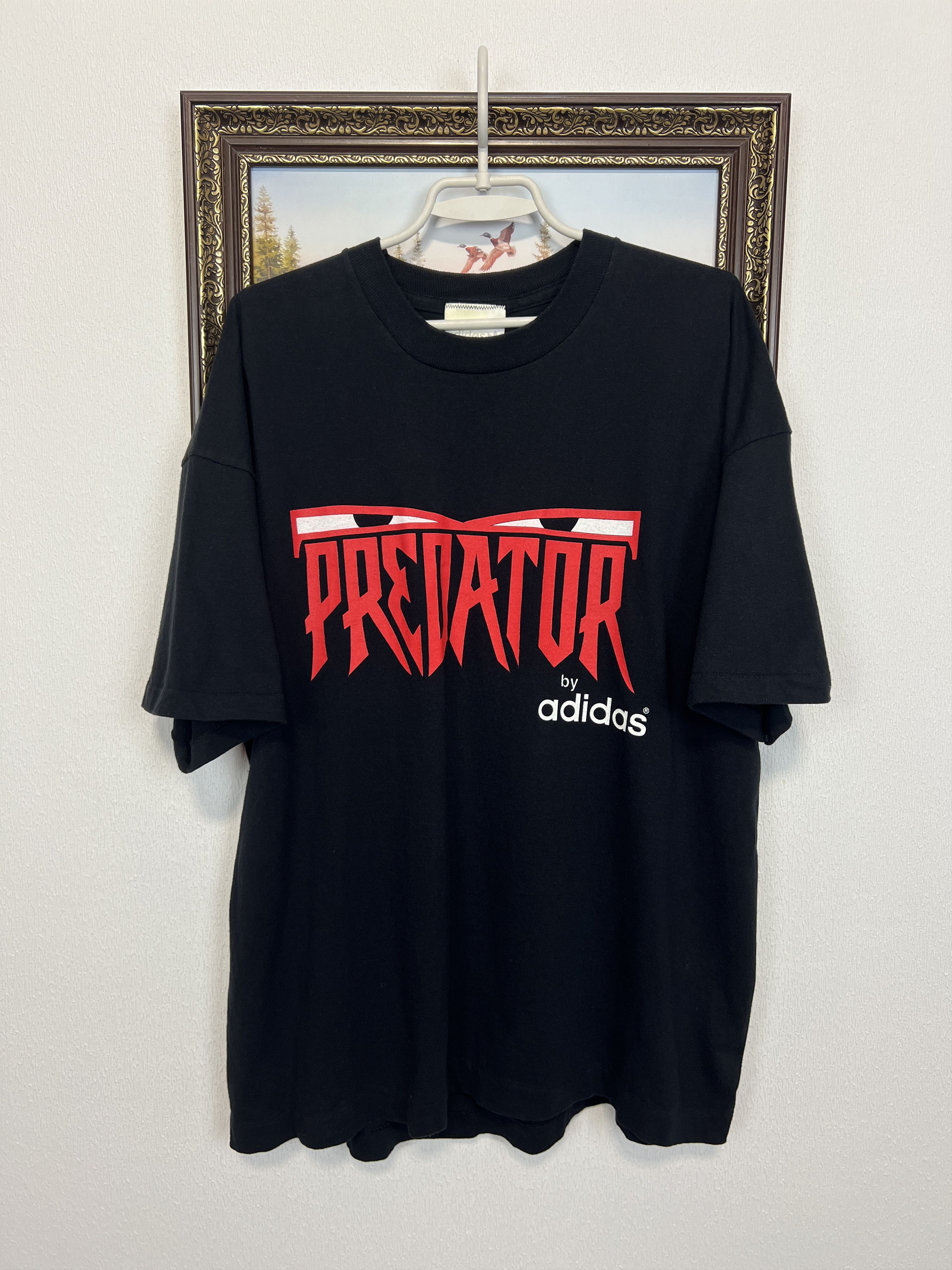 Vintage 90's Predator Boots Shirt Jersey Soccer Over Print