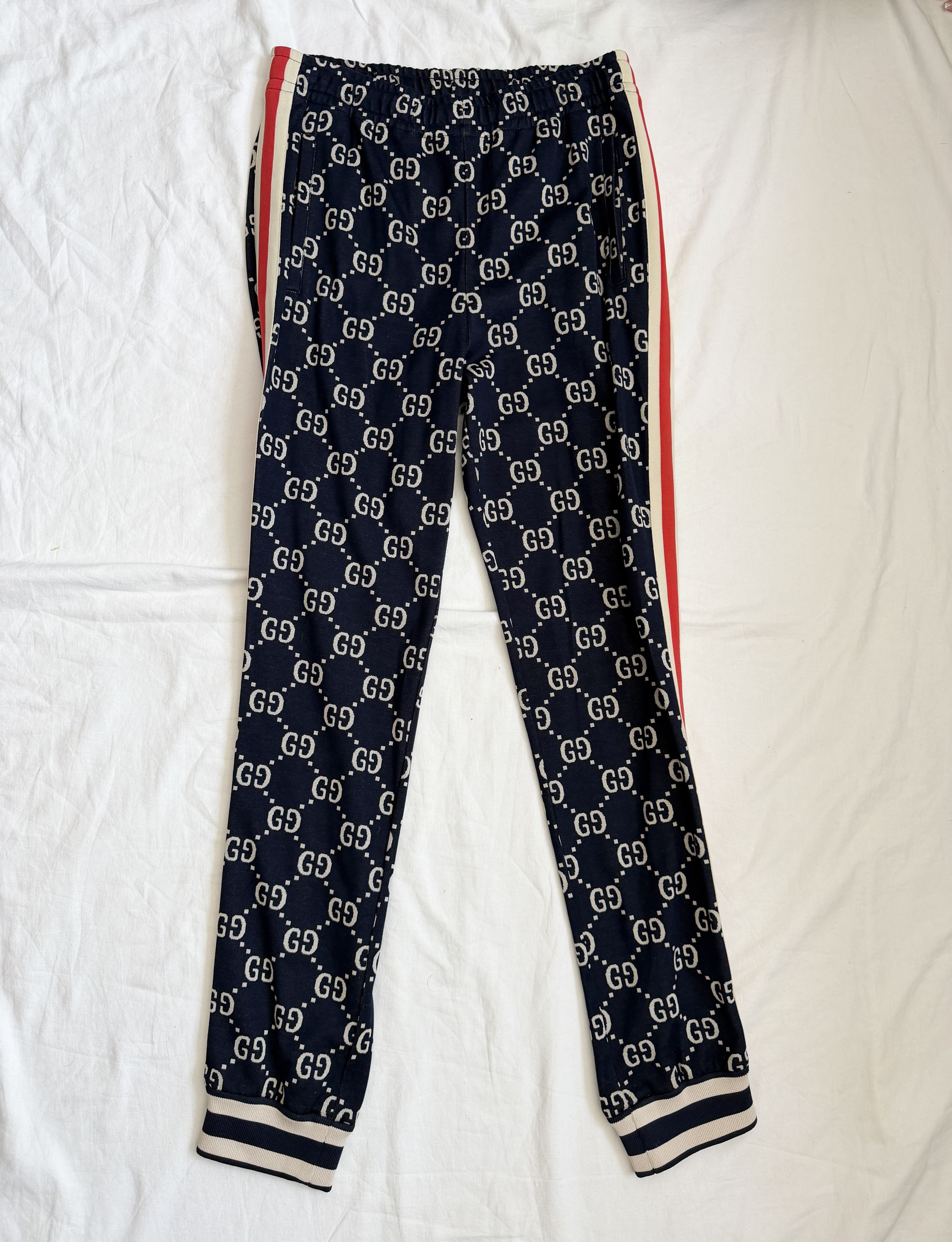 GU Gucci GG-jacquard Jogger Size US 28 / EU 44 - 1 Thumbnail