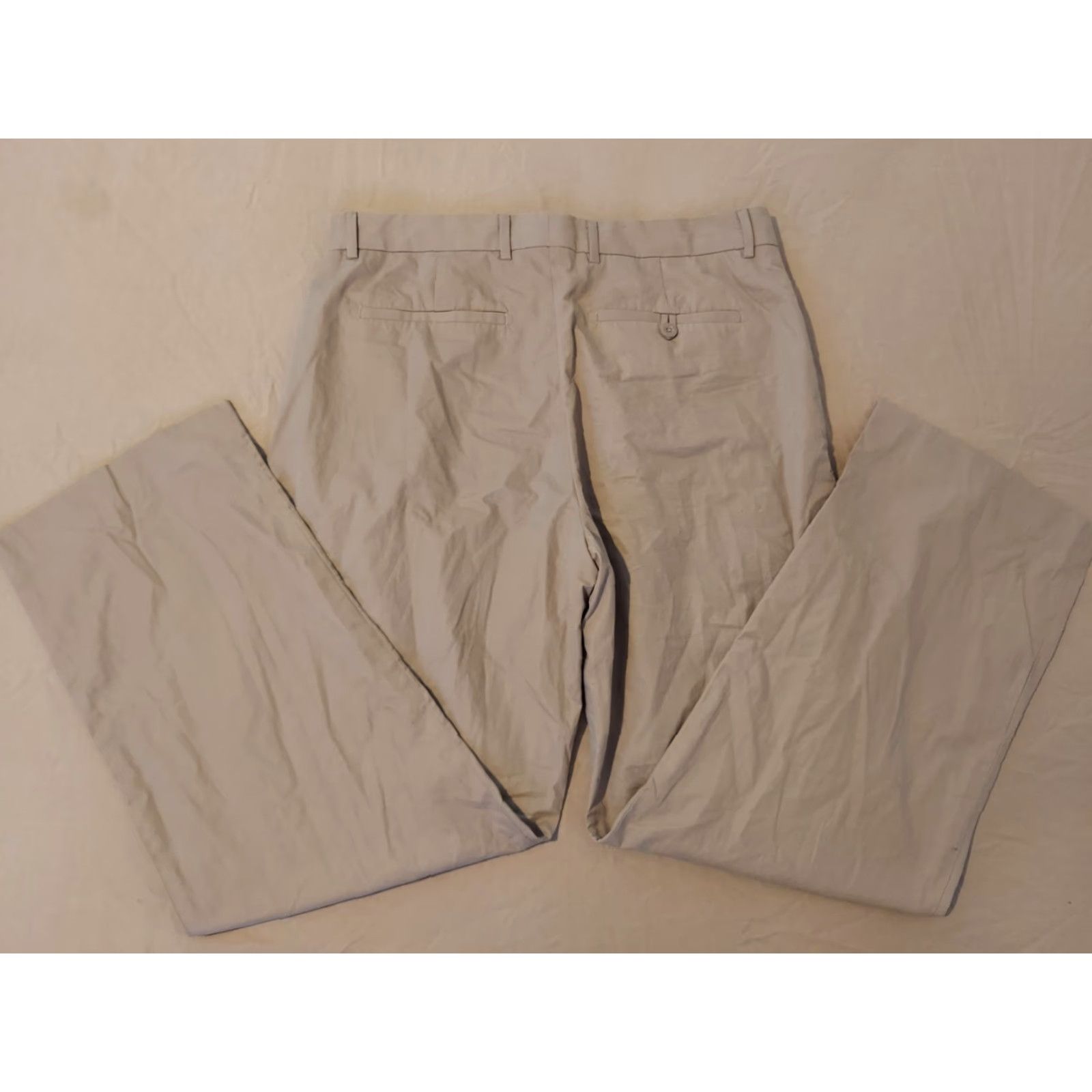 Banana Republic Banana Republic Pants Chino Flat Front 34x30 Cotton Beige Mens Trousers Slacks Straight Leg Dress Casual Formal Size US 34 / EU 50 - 2 Thumbnail