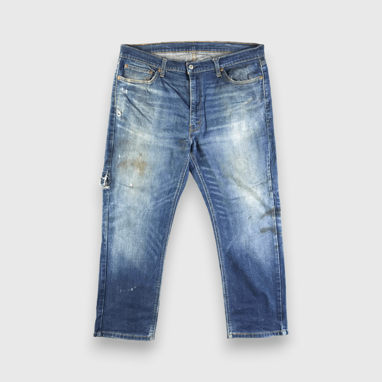 Levi's Vintage Blue Wash Levis 541 Jeans-J4527 Size US 41 - 1 Thumbnail