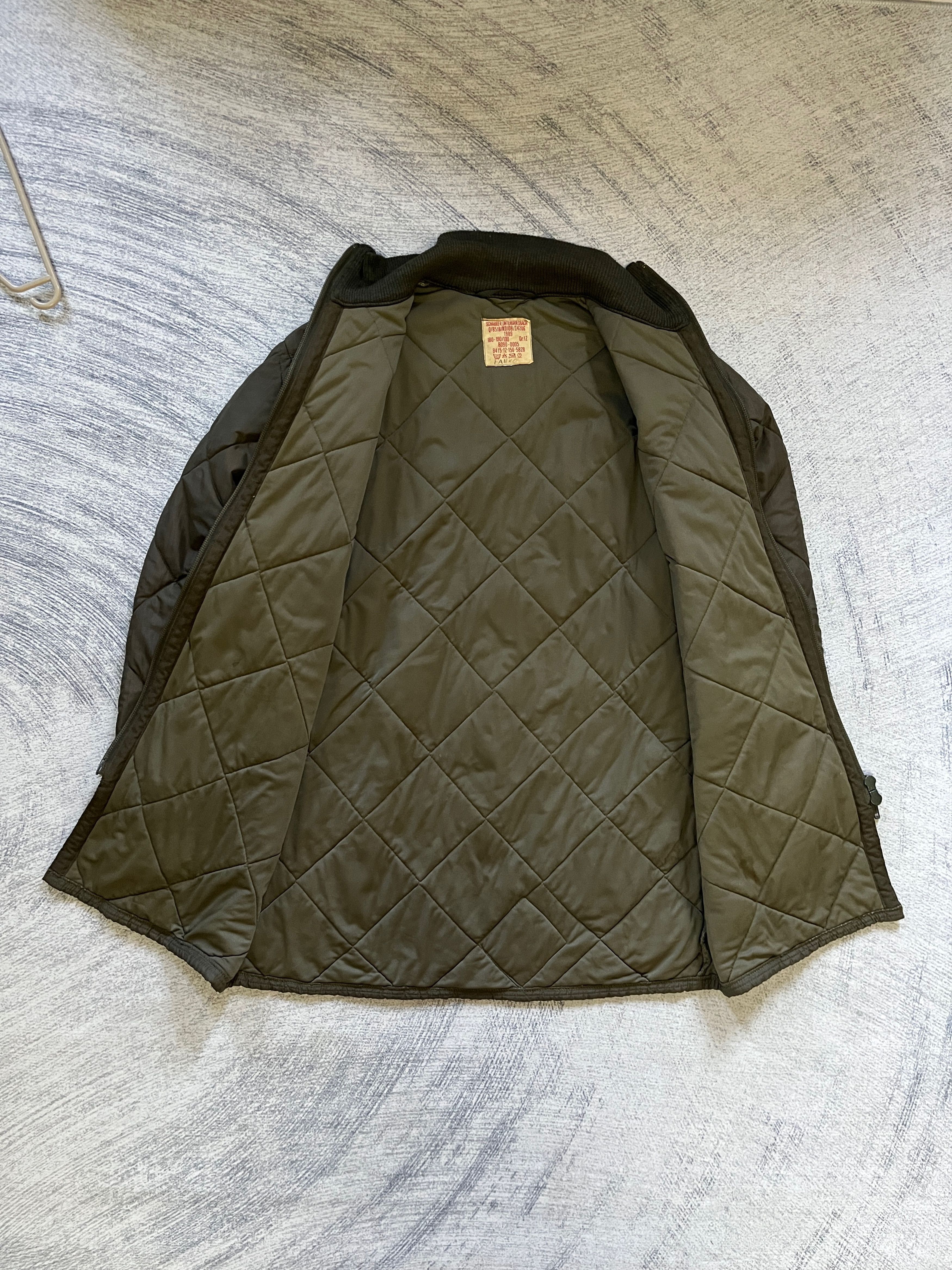 Vintage 1989 Germany Army Scharrer Quilted Jacket Size US L / EU 52-54 / 3 - 10 Thumbnail