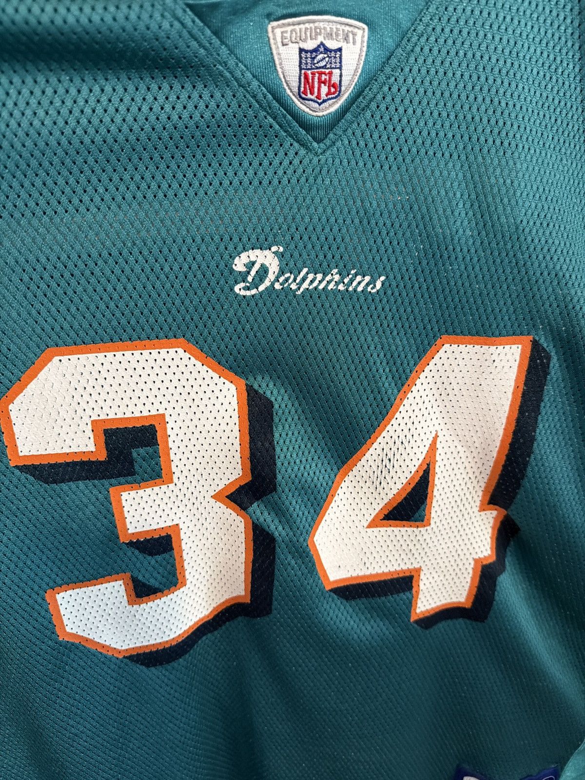 Reebok Vintage Ricky Williams Jersey Dolphins Size US XL / EU 56 / 4 - 4 Thumbnail