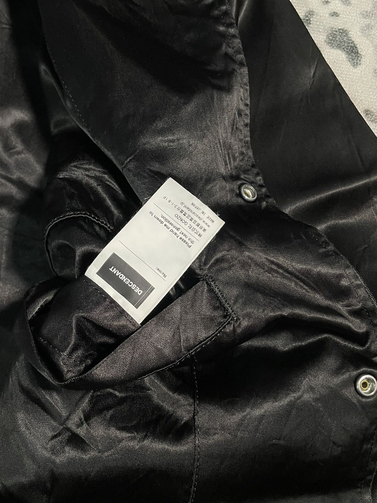 Descendant RARE!!! Descendant Varsity Echo Satin Jacket Size US L / EU 52-54 / 3 - 10 Thumbnail
