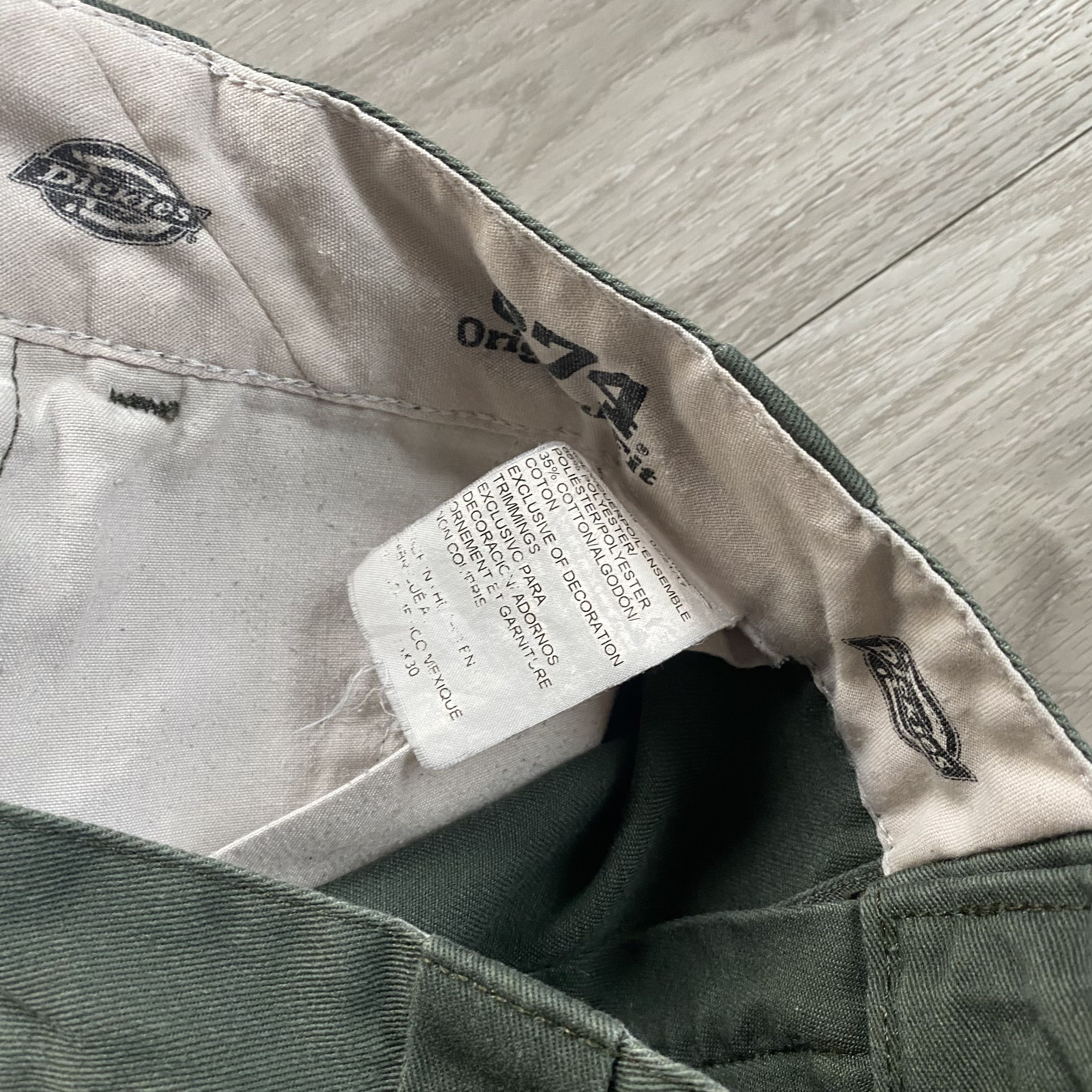 Dickies Y2K Green Faded Dickies Original Fit 874 Size US 30 / EU 46 - 4 Thumbnail