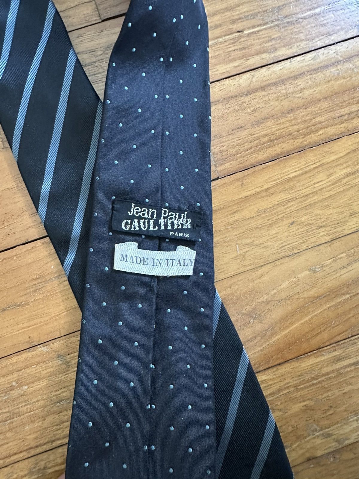 Jean Paul Gaultier Jean Paul Gaultier double pattern tie Size ONE SIZE - 2 Thumbnail