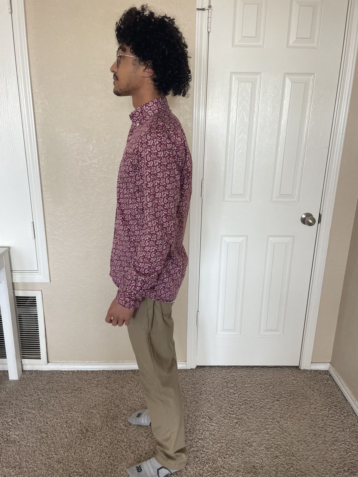 Gustin Paisley Button Down shirt Size US XS / EU 42 / 0 - 3 Thumbnail