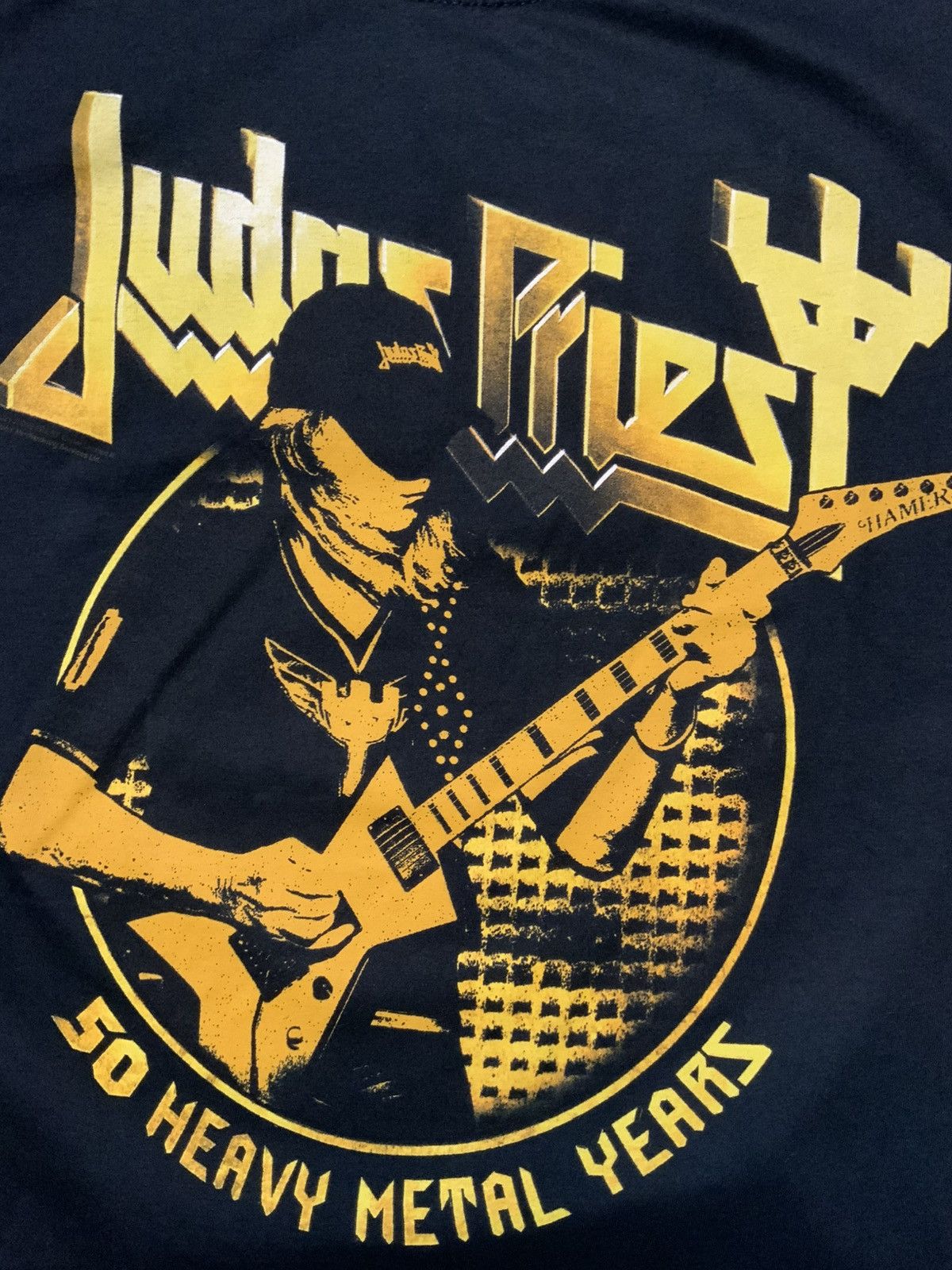 Band Tees × Judas Priest Judas Priest 50 Heavy Metal Years Tipton Rock Band T-Shirt Size US M / EU 48-50 / 2 - 5 Thumbnail