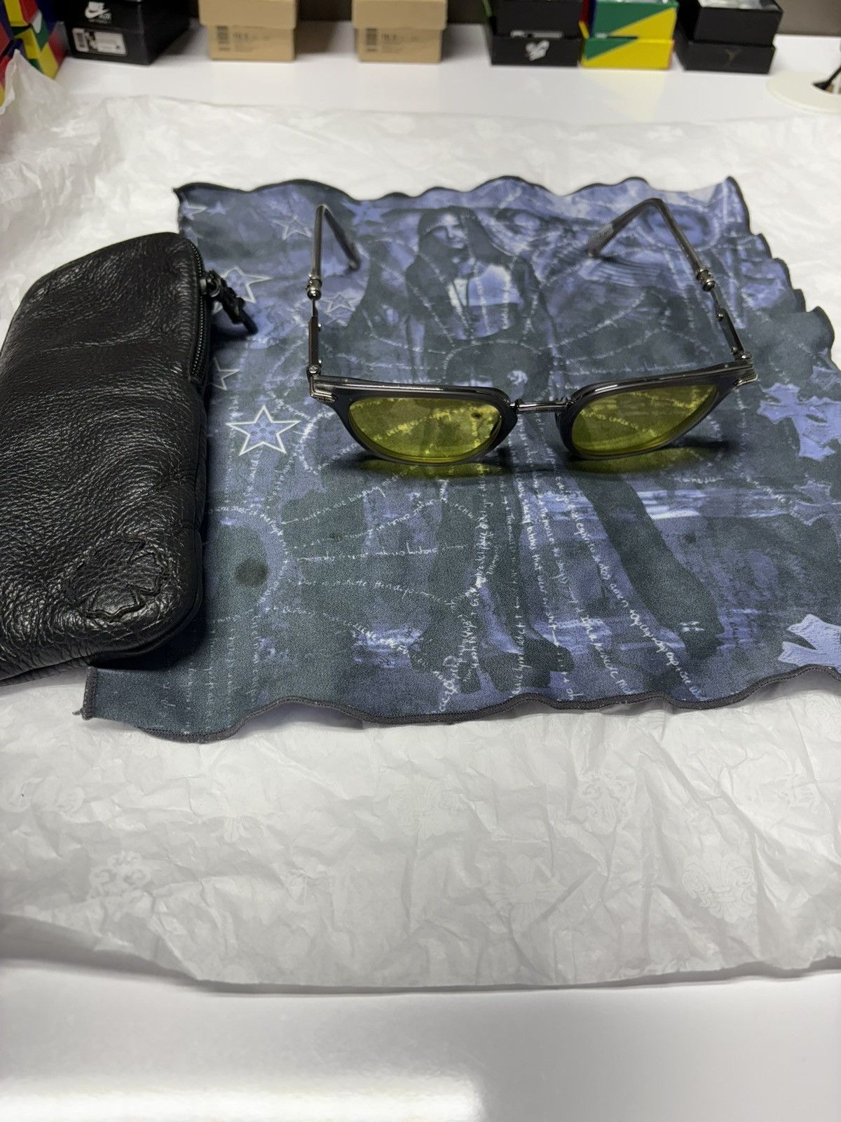 Chrome Hearts Chrome Hearts Tycoxagain Glasses Size ONE SIZE - 19 Thumbnail