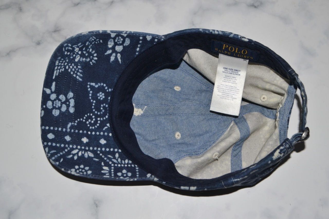 Polo Ralph Lauren POLO RALPH LAUREN MOROCCAN TILE Bandana CAP Size ONE SIZE - 6 Thumbnail