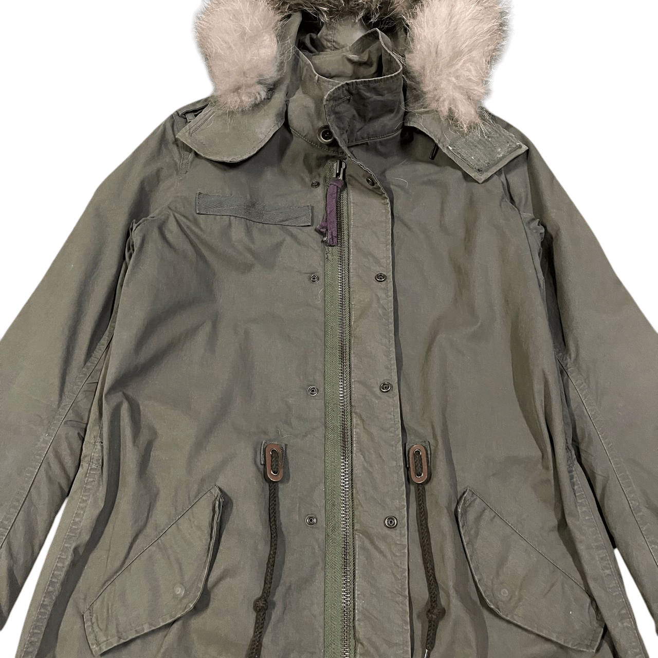 MOUSSY Vintage Moussy Fur Parka Fishtail Size US M / EU 48-50 / 2 - 6 Thumbnail