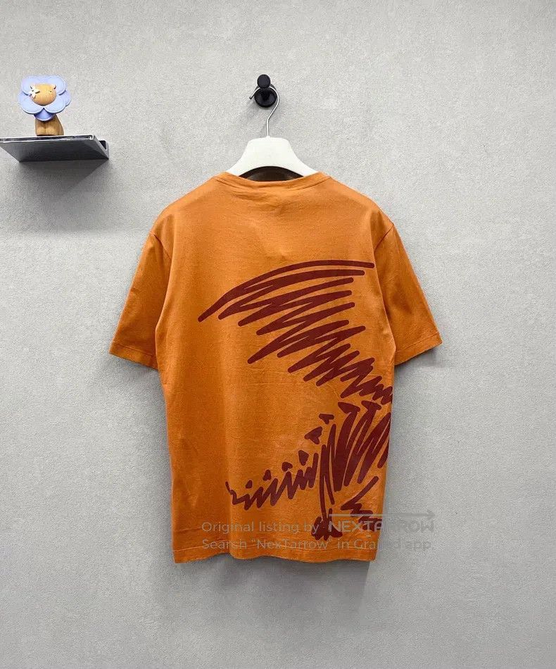 Hermes Hermes Short Sleeve, Brown Size XS / US 0-2 / IT 36-38 - 2 Thumbnail