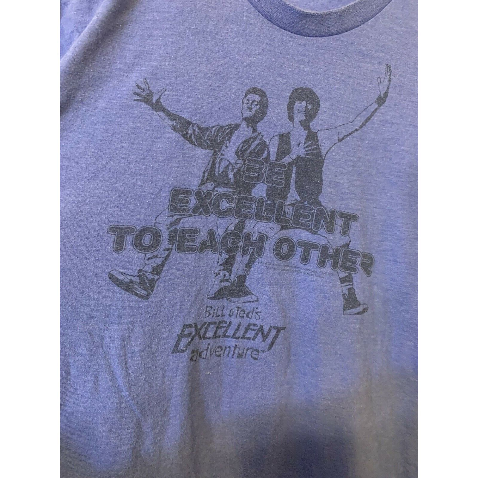 Other Bill & Teds Excellent Adventure Men’s Sz S T-Shirt Blue Size US S / EU 44-46 / 1 - 3 Thumbnail