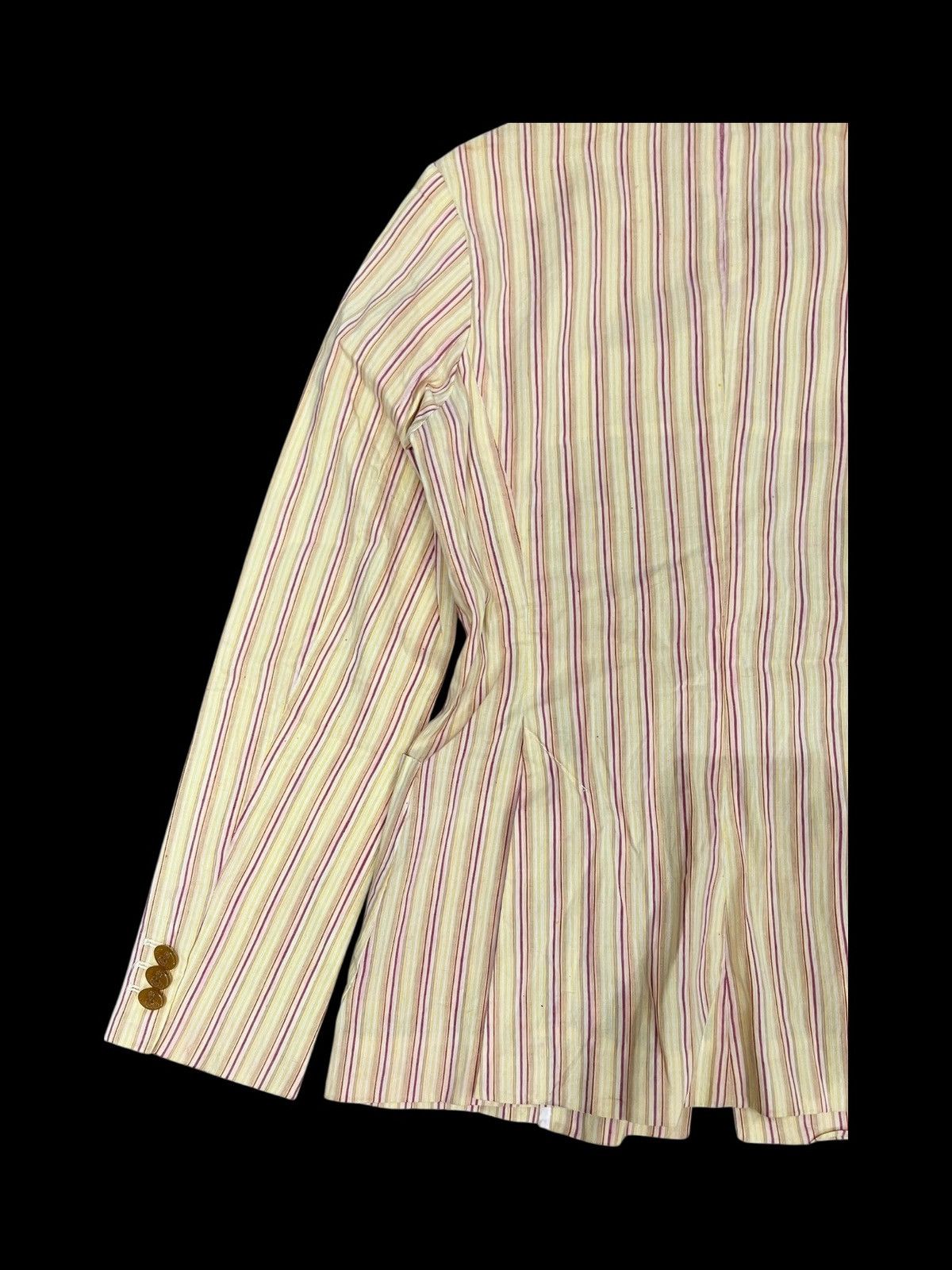 Vivienne Westwood Vivienne Westwood Striped Blazer – Made in Italy Size M / US 6-8 / IT 42-44 - 16 Thumbnail
