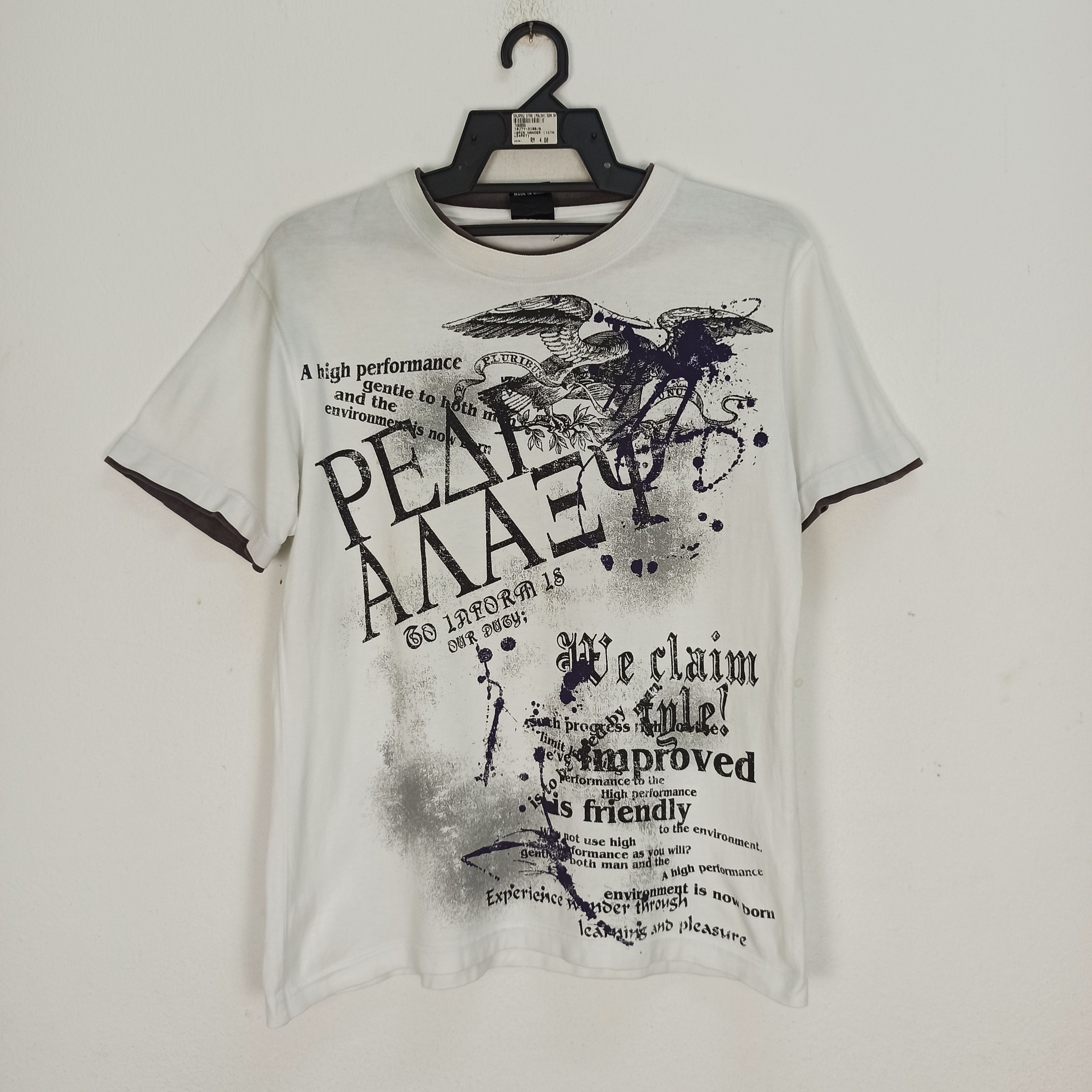 If Six Was Nine × Japanese Brand × Le Grande Bleu (L.G.B.) Rare Bay-Leaf style Poem LGB/If Six Was Nine Tshirt 2 Layer Size US S / EU 44-46 / 1 - 1 Thumbnail