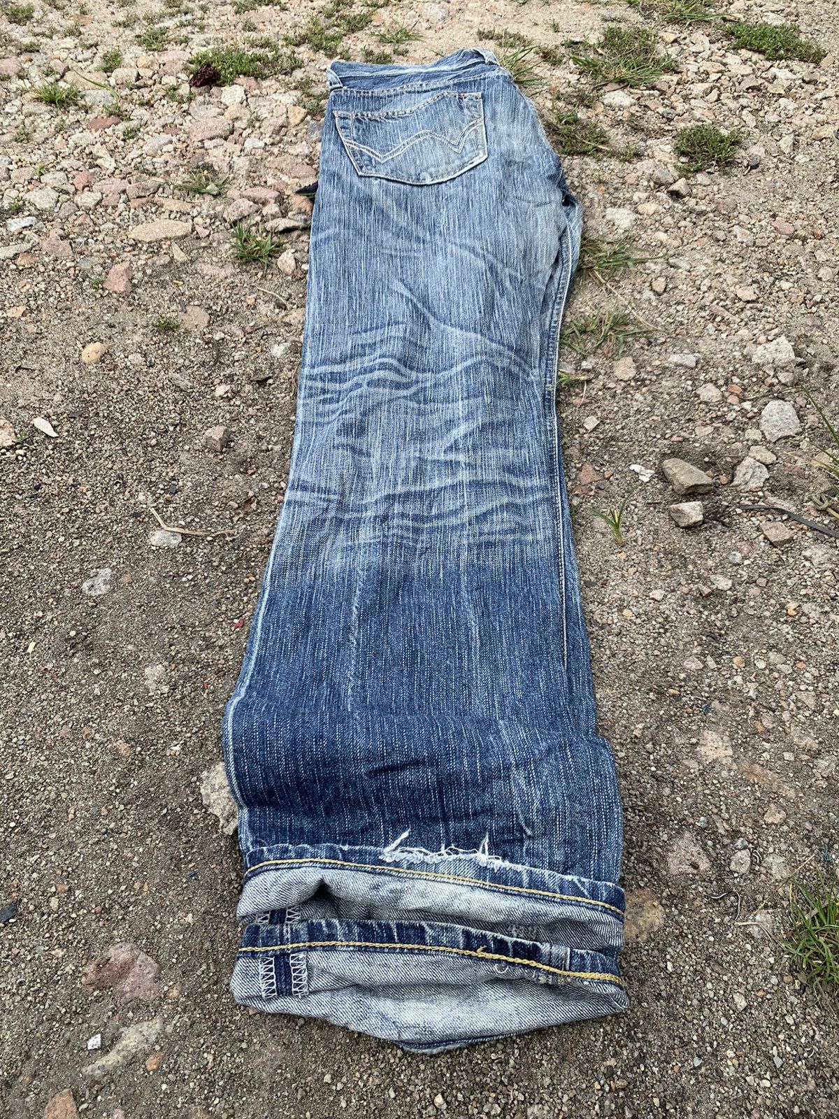 Edwin EDWIN 503 BLUE TRIP STYLE WASHED JEANS 90s Size US 32 / EU 48 - 12 Thumbnail