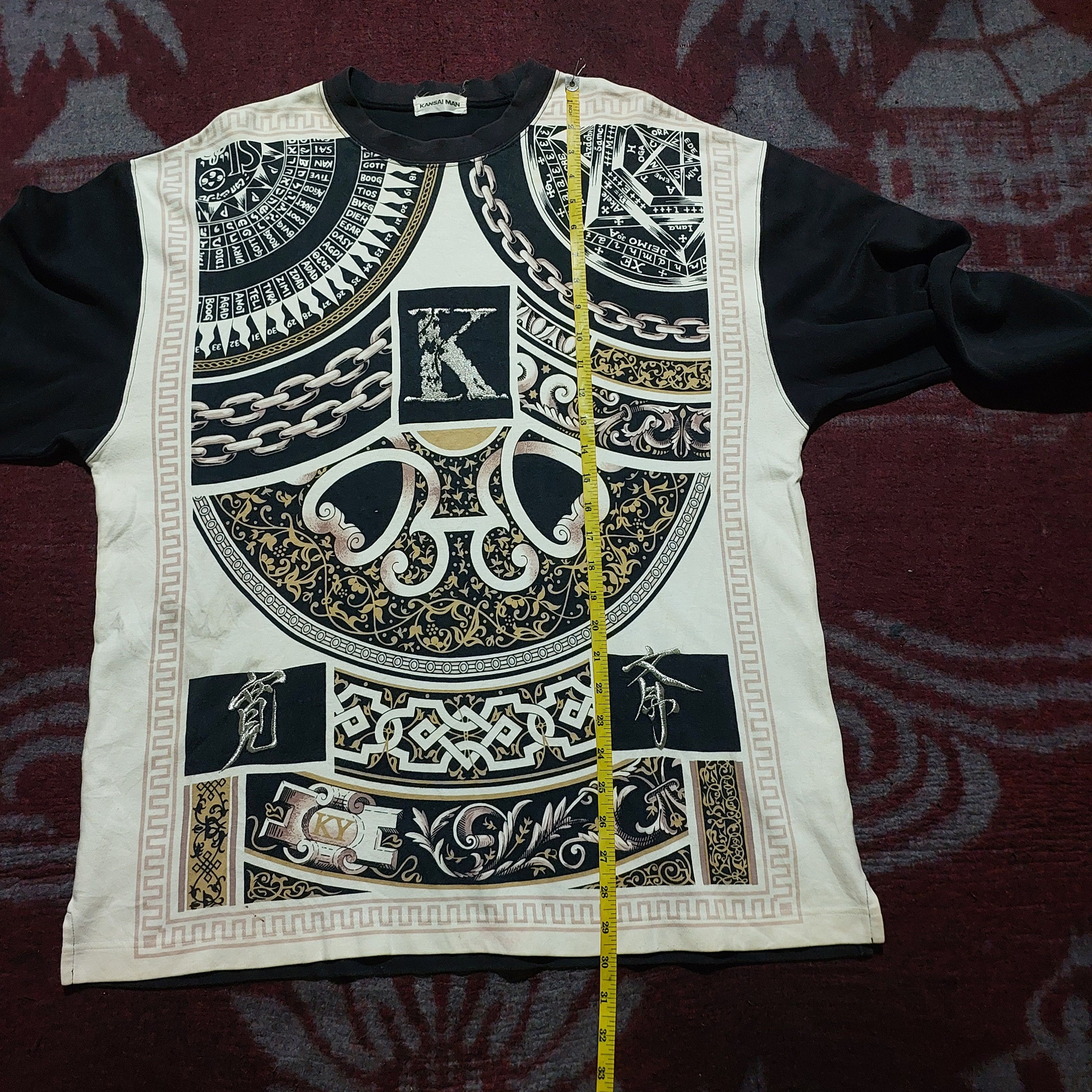 Kansai Yamamoto Vintage Kansai Man japanese Long sleeve shirt Size US M / EU 48-50 / 2 - 14 Thumbnail