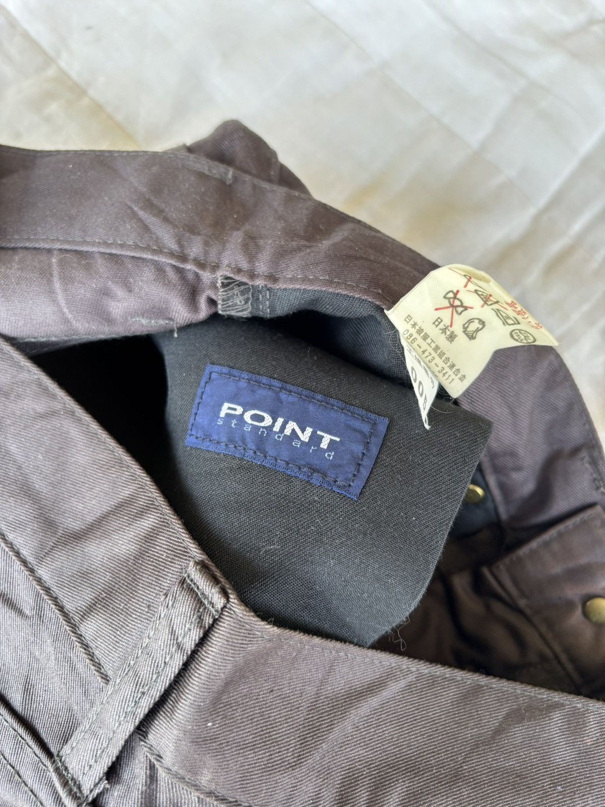 Helmut Lang Vintage Waxed Trouser Helmut Lang Style By Point Standard Size US 30 / EU 46 - 12 Thumbnail