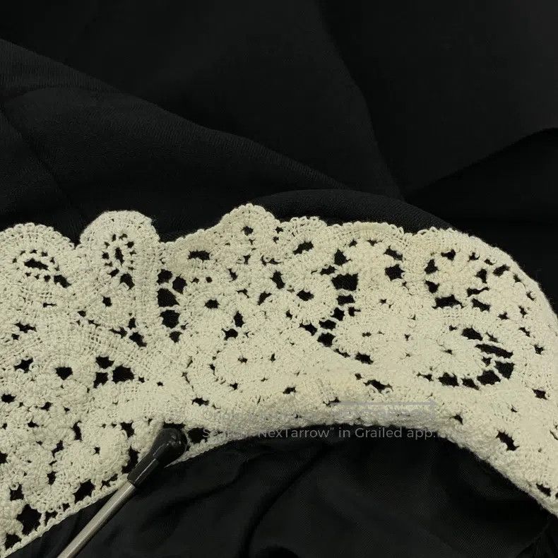 Other Comme Des Garcons Black retro lace collar dress Size XS / US 0-2 / IT 36-38 - 7 Thumbnail