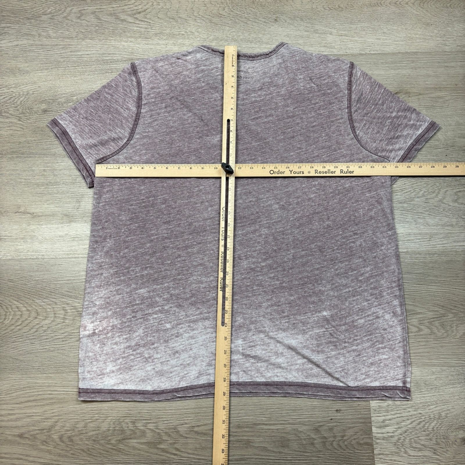 Lucky Brand Lucky Brand Venice Burnout Notch Neck Henley Shirt Men's XL Size US XL / EU 56 / 4 - 3 Thumbnail