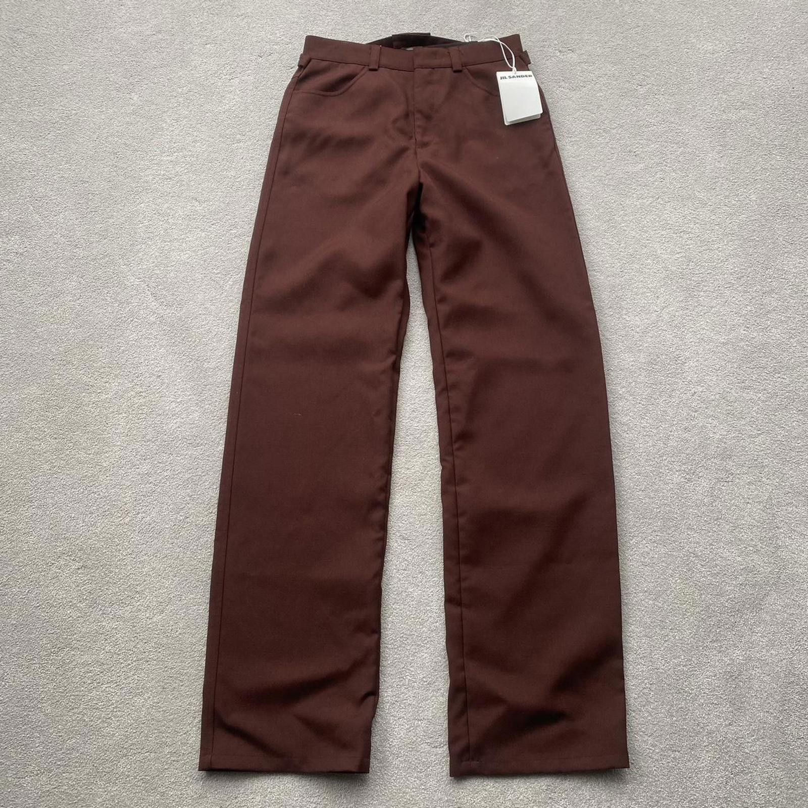Jil Sander Jil Sander High Waisted Wool Trousers Size US 30 / EU 46 - 1 Thumbnail