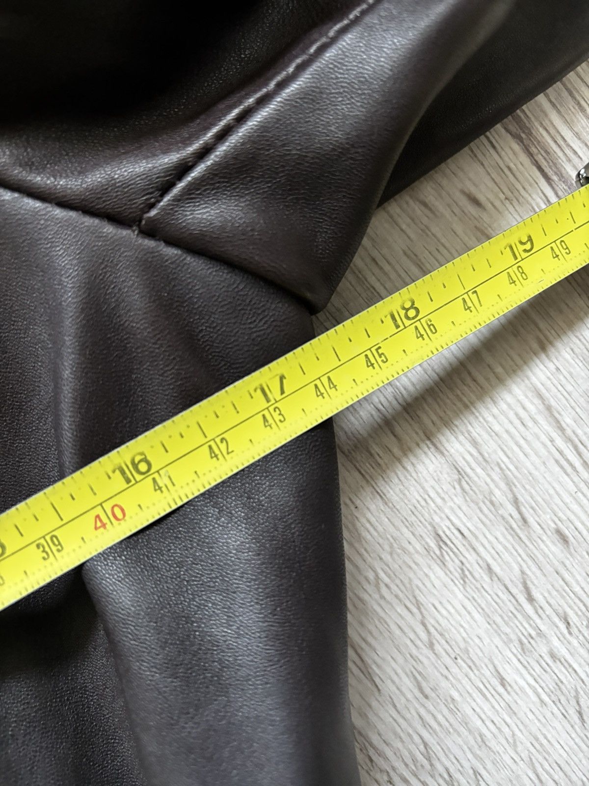 New Look Vintage Y2k old label new look brown leather jacket Size M / US 6-8 / IT 42-44 - 12 Thumbnail