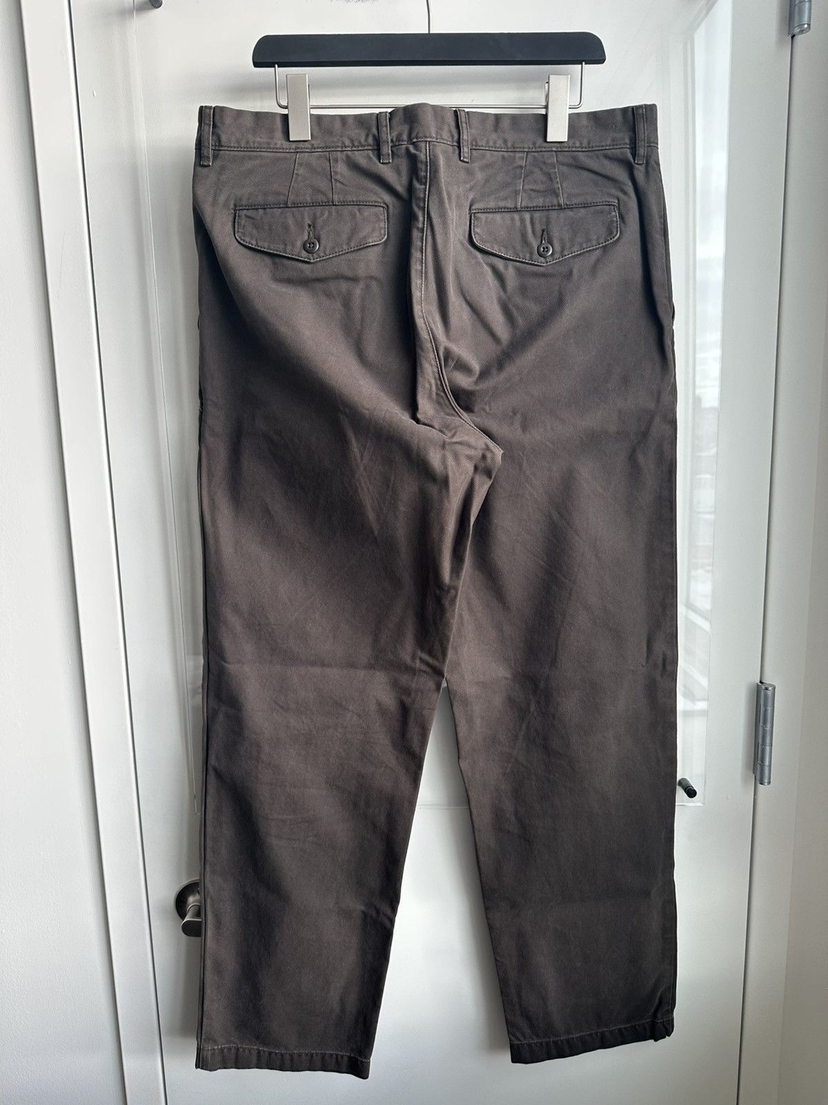 J.Crew Relaxed Fit Brown Chinos Size US 35 - 2 Thumbnail