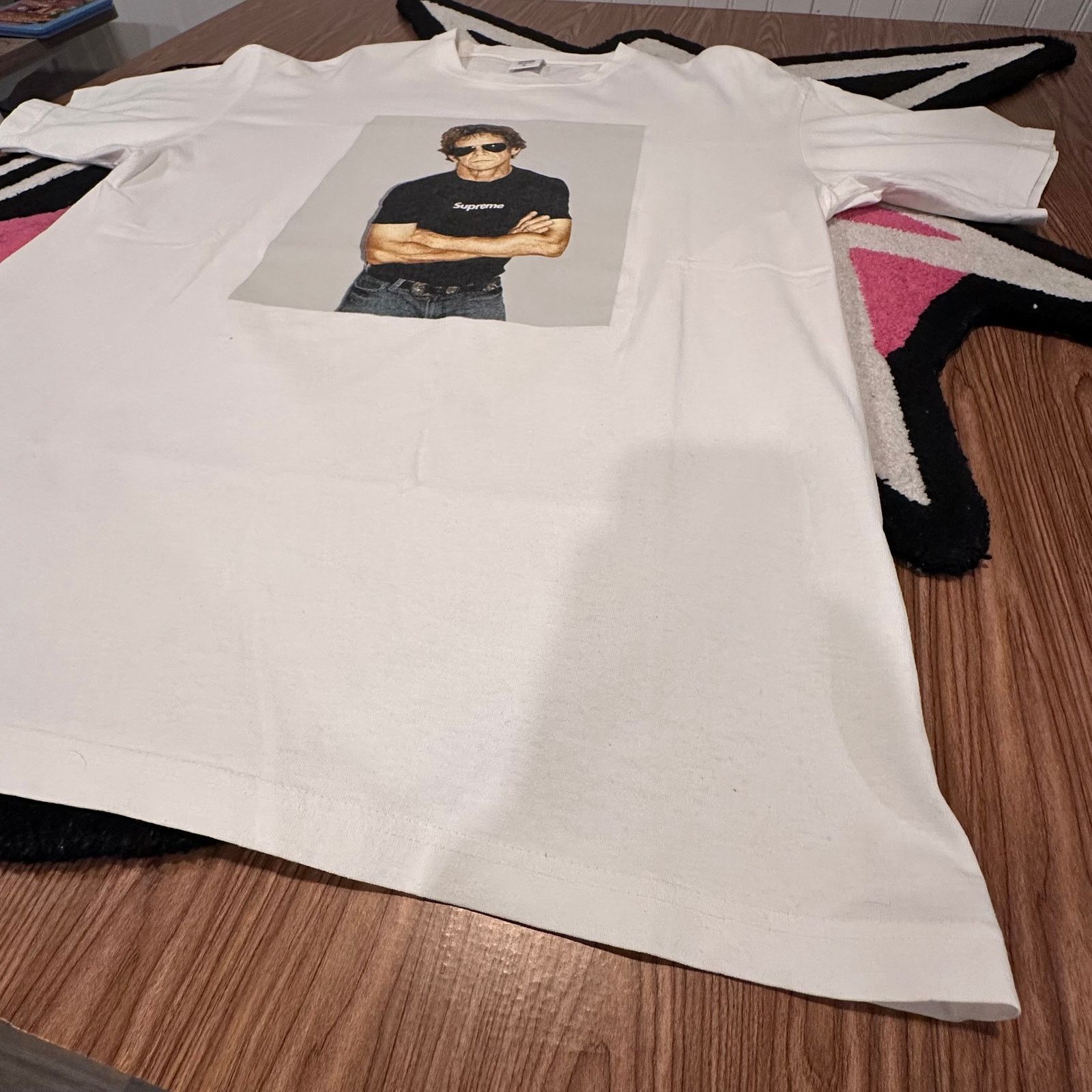 Supreme Supreme Lou Reed Tee White XL (2009SS) - Gently Used Size US XL / EU 56 / 4 - 15 Thumbnail
