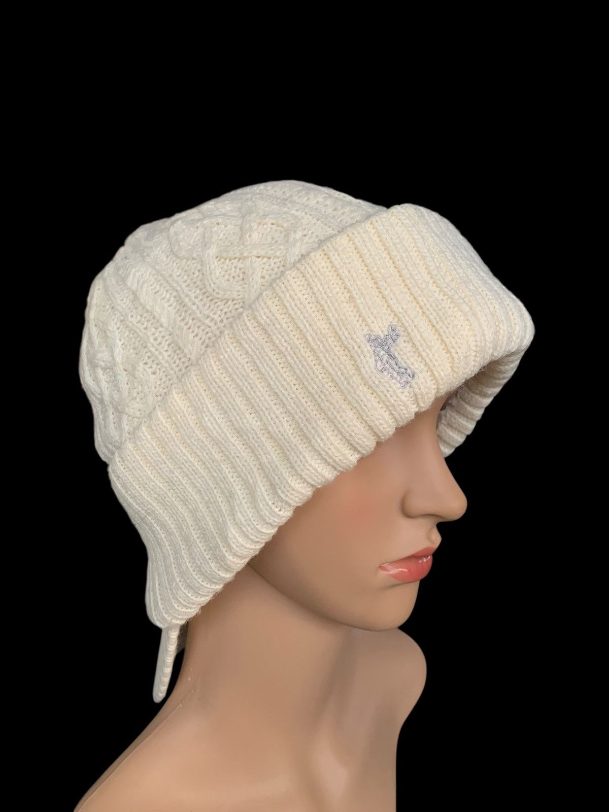 Japanese Brand × Kapital × Vintage Rare Ashworth Knitting Big Beanie Cap Japanese Style Size ONE SIZE - 9 Thumbnail