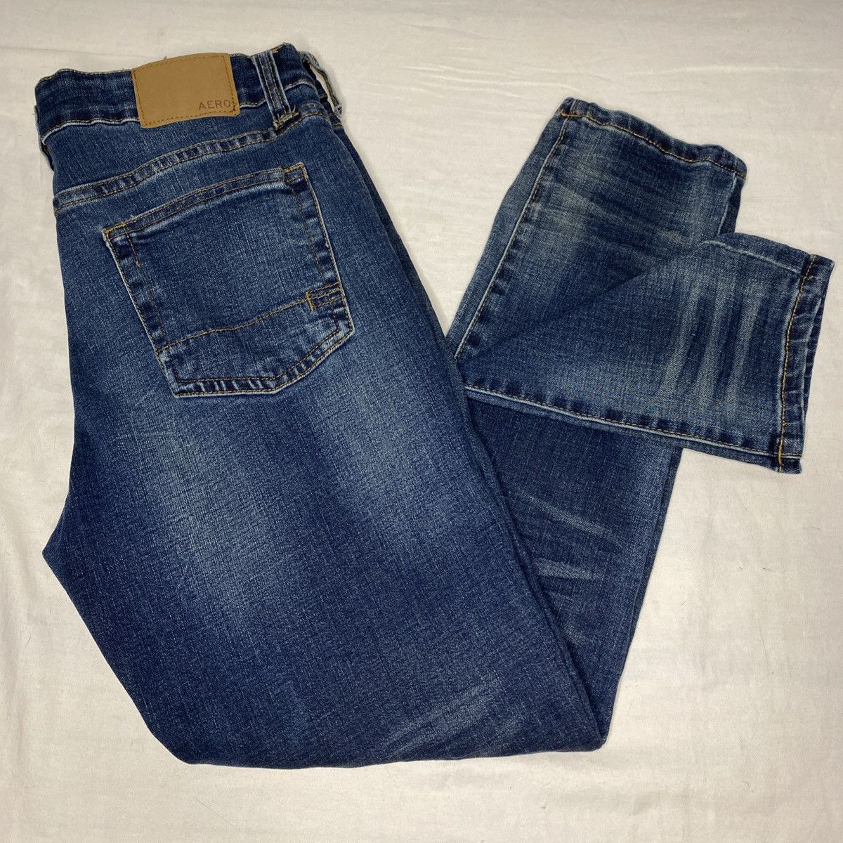 Aeropostale Aeropostale Skinny Jeans Dark Wash Women's Size 32/30 EUC Size 32" / US 10 / IT 46 - 1 Thumbnail