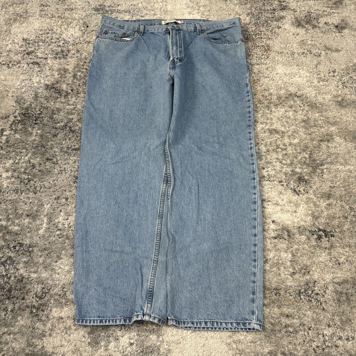JNCO × Levi's × Vintage Vintage y2k Levi’s 550 baggy wide leg light wash jeans Size US 42 / EU 58 - 2 Thumbnail