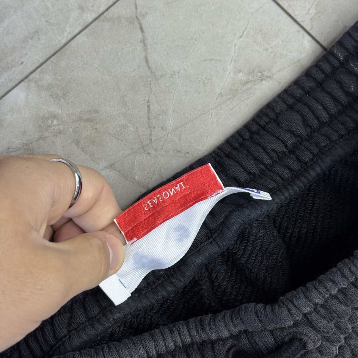 Off-White OFF-WHITE Wave Off Skate Sweatpants Black Size US 32 / EU 48 - 5 Thumbnail
