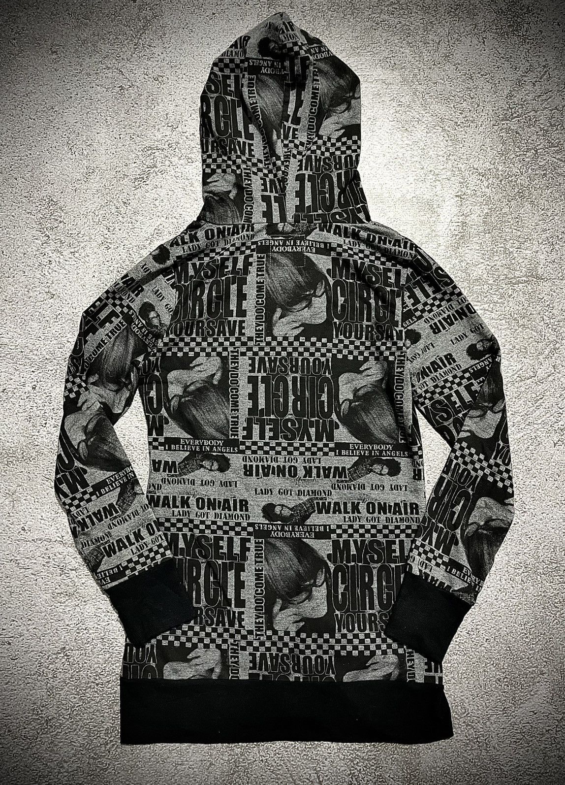 Japanese Brand Japanese Blue Strive Full Print Zip Hoodie y2k Size M / US 6-8 / IT 42-44 - 6 Thumbnail