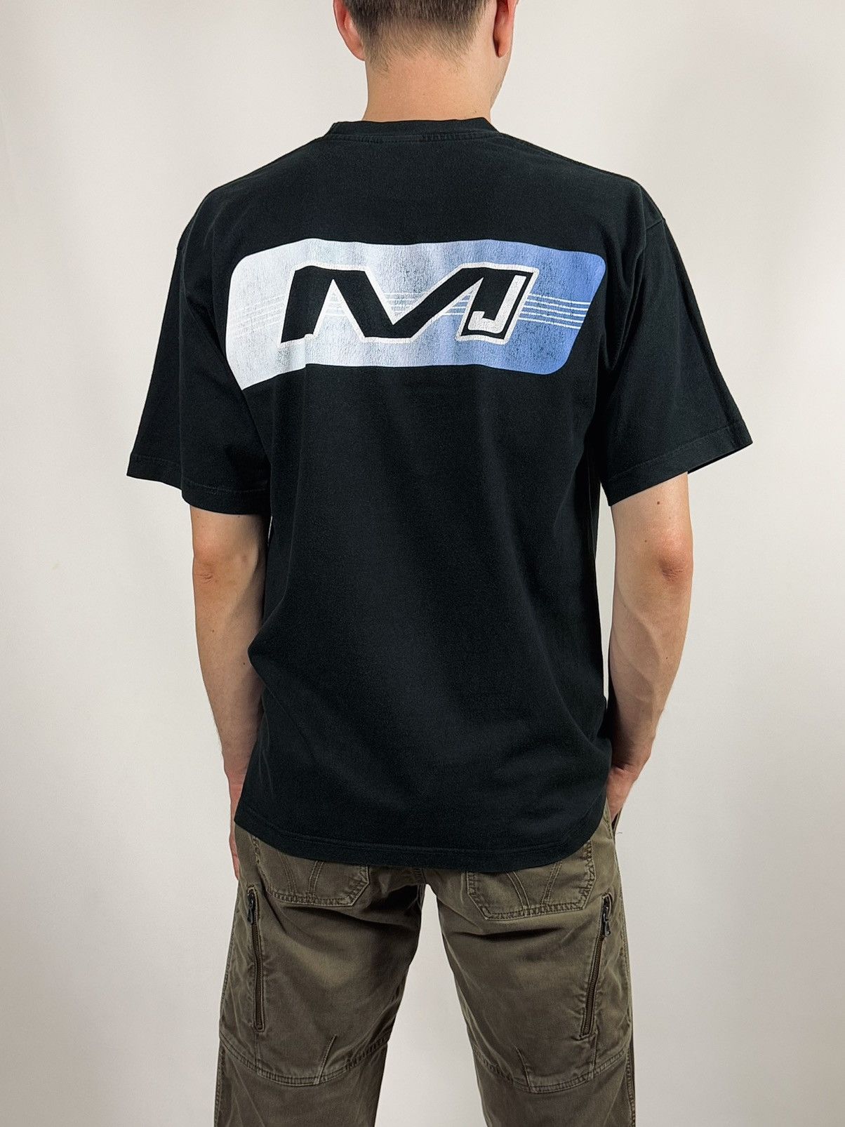 Jordan Brand × Nike × Vintage Vintage Y2k Nike Jordan MJ T-Shirt Tee 90s Size US L / EU 52-54 / 3 - 3 Thumbnail