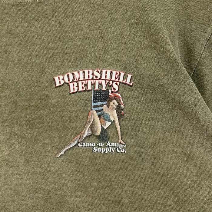 Other Vintage CRAZY SHIRTS CAMO DYED Bombshell Betty’s Tee Shirt Size US M / EU 48-50 / 2 - 5 Thumbnail