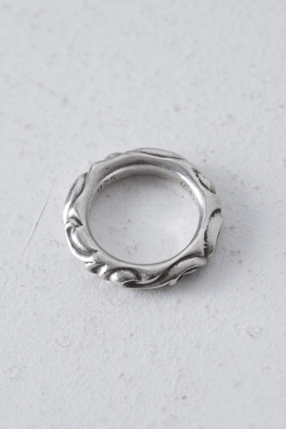 Chrome Hearts Chrome Hearts scroll band ring US 9 Size ONE SIZE - 2 Thumbnail