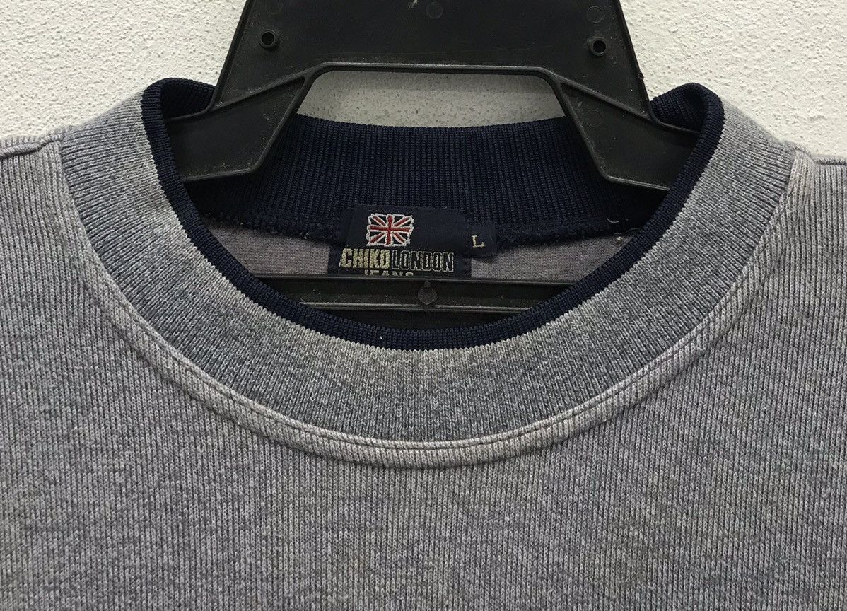 Michiko Koshino London × Vintage Vintage Michiko London Jeans Sweatshirt Size US L / EU 52-54 / 3 - 3 Thumbnail