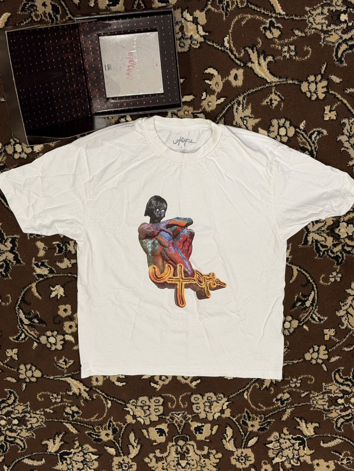 Travis Scott Travis Scott Utopia B1 Tee Size US L / EU 52-54 / 3 - 3 Thumbnail