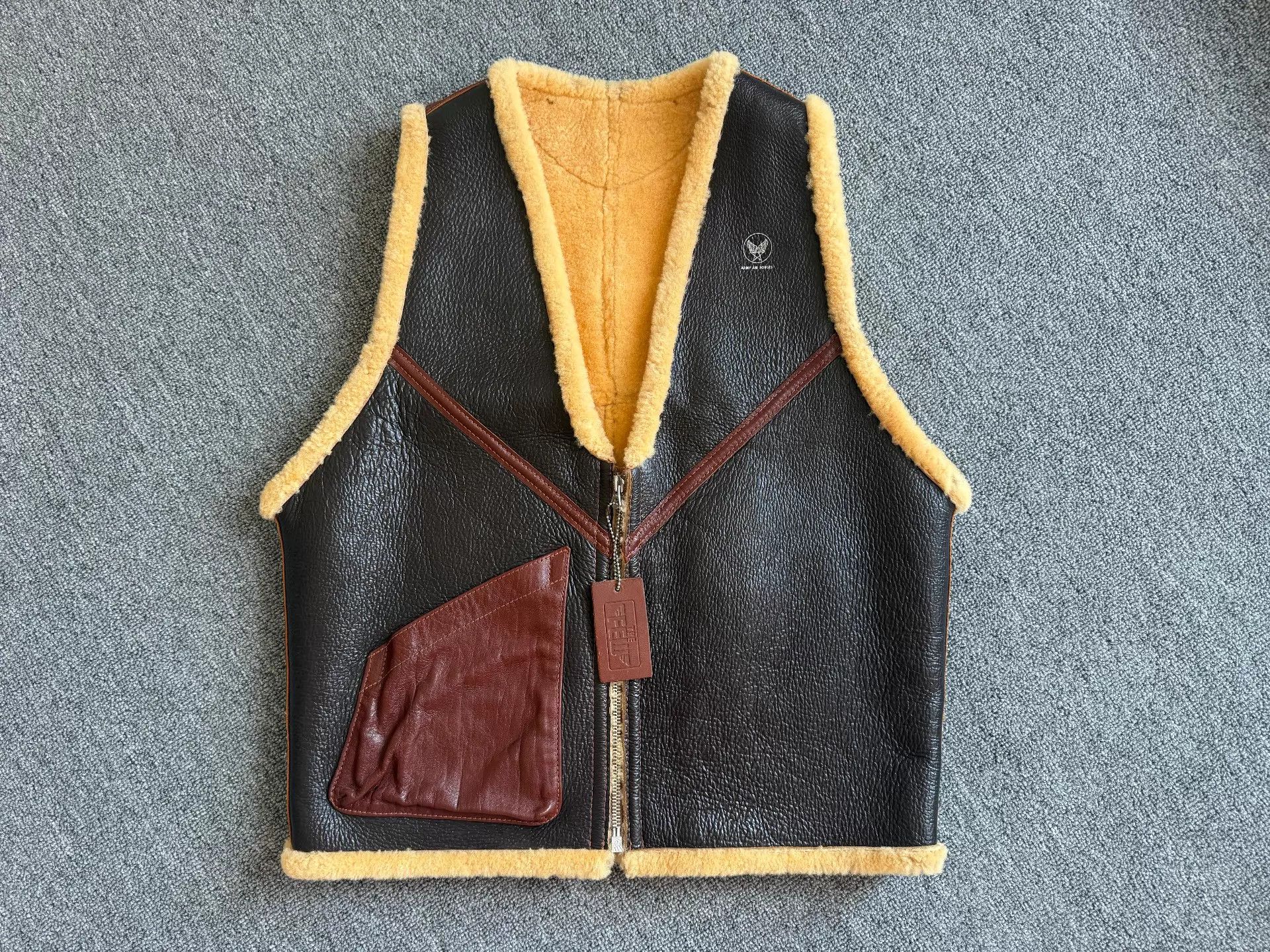 Other THE FEW C3 nonMA1 Shearling Jacket 34 Unisex Small Size XXS / US 00 / IT 34 - 1 Thumbnail