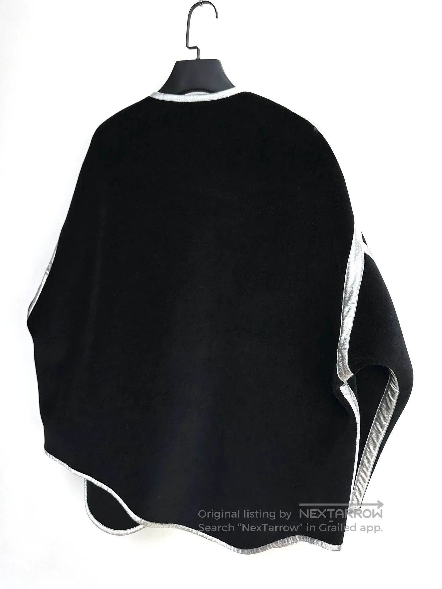 Sulvam Black Light Jacket with Silver Trim . Size US L / EU 52-54 / 3 - 4 Thumbnail