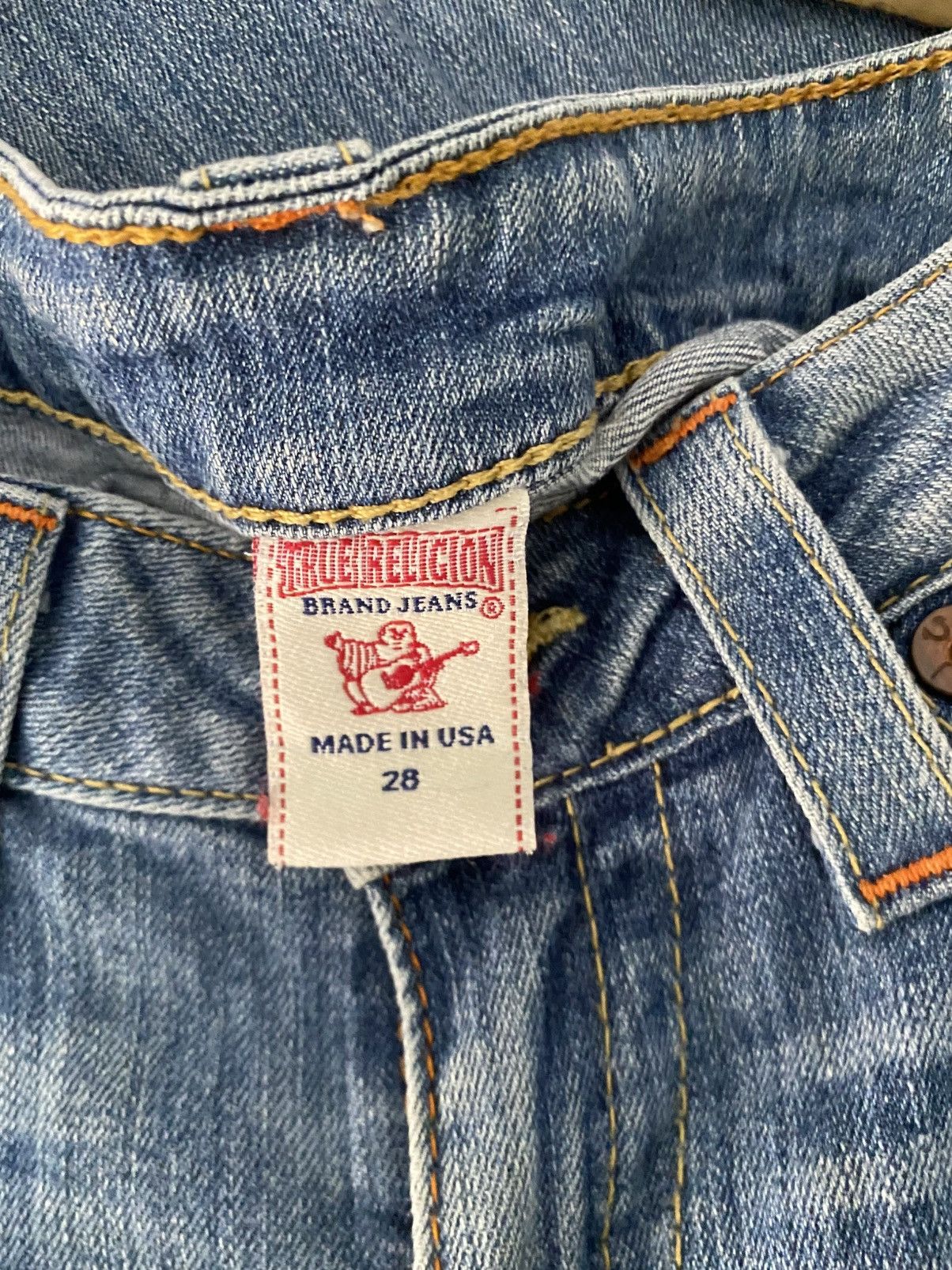 If Six Was Nine × Japanese Brand × True Religion Vintage true religion flare sun faded jeans Size US 28 / EU 44 - 6 Thumbnail