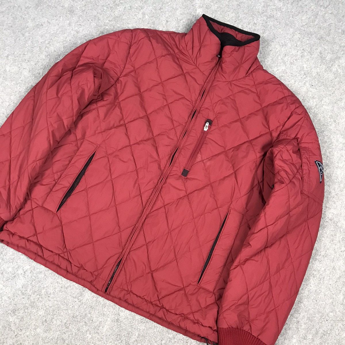 Tommy Hilfiger TOMMY HILFIGER RED PUFFER JACKET Size US L / EU 52-54 / 3 - 4 Thumbnail