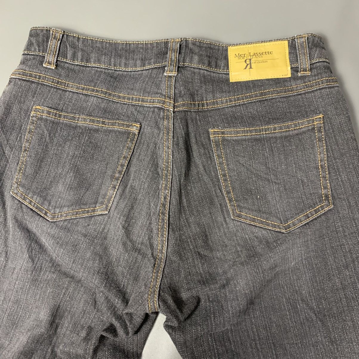 Hysteric Glamour Vtg 90s Japanese Mer-Lassette Denim Flare Punk Boot Cut Pant Size US 29 - 7 Thumbnail