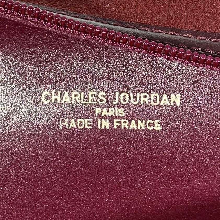Charles Jourdan Sac Pochette Chic Cuir Velours Vintage Charles Jourdan Paris Size ONE SIZE - 7 Thumbnail