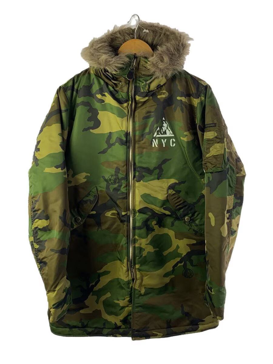Hysteric Glamour Hysteric Glamour Nylon Jacket Green Camouflage Size US L / EU 52-54 / 3 - 1 Thumbnail